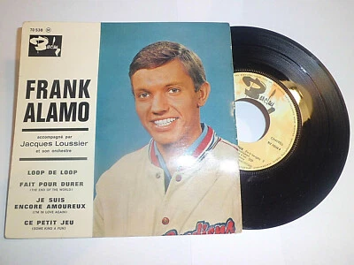 VINYLE EP 45T FRANK ALAMO LOOP DE LOOP   70538  4 TITRES (13) RARE - Photo 1/3