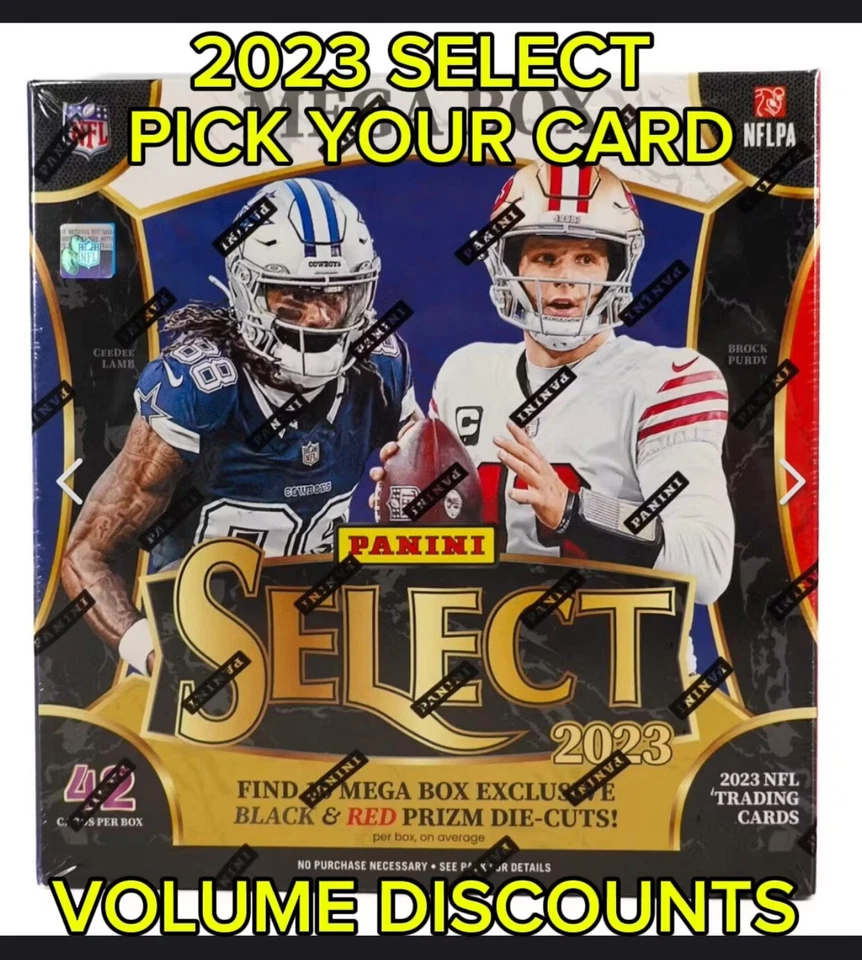 2023 Panini Select Football PICK YOUR CARD COMPLETE YOUR SET - Image 1 of 1