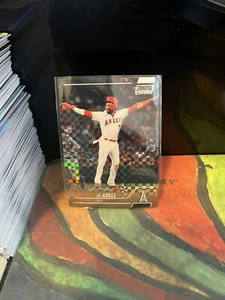 Jo Adell 2022 Stadium Club Chrome X-FRACTOR REFRACTOR #119 - ANGELS SP PARALLEL - Picture 1 of 1