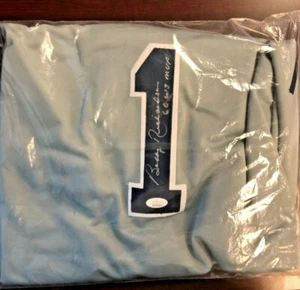 BOBBY RICHARDSON NEW YORK YANKEES 1960 WORLD SERIES MVP SIGNED JERSEY JSA CERT - Picture 1 of 1