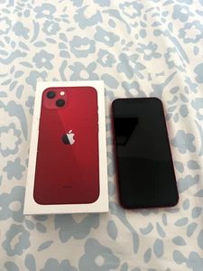 Apple iPhone 13 (PRODUCT)RED - 128 Go - LISEZ BIEN L'ANNONCE - Photo 1 sur 6