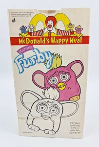 Vintage McDonald’s FURBY Happy Meal Paper Bags Lot of 12 (NEW Unused) 1999 - Picture 1 of 2