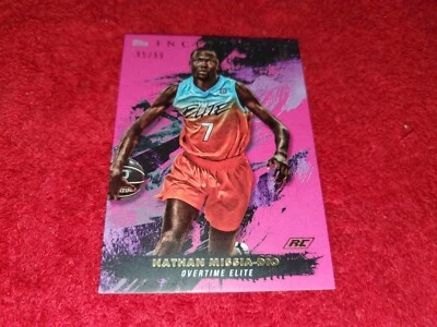 2022 TOPPS INCEPTION OVERTIME OTE #64 NATHAN MISSIA DIO RC PINK 95/99 - Image 1 of 2
