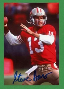 Steve Bono NFL Football XXIV Super Bowl Champ signiert 4x6 Farbfoto E27120 - Bild 1 von 1