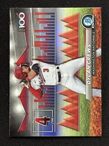 Bowman #BTP-4 2024 Dylan Crews Bowman Scouts Top 100 Nacionales de Washington - Imagen 1 de 2