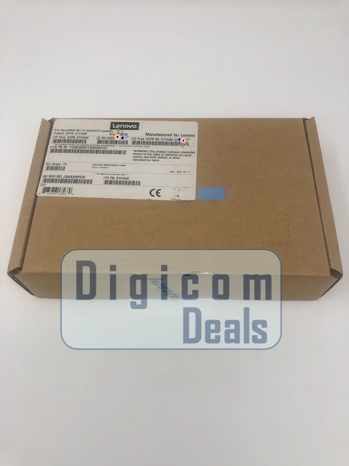 *NUEVO F/S* 81Y4448 IBM/Lenovo ServeRAID M1115 SAS/SATA Controlador 46C8928 Foto 1 de 1