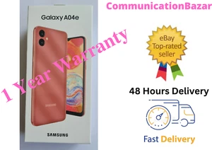 Brand NEW Samsung Galaxy A04E 32GB 3GB 4G 2022 Mobile Phone DUAL SIM Smart Phone - Picture 1 of 6