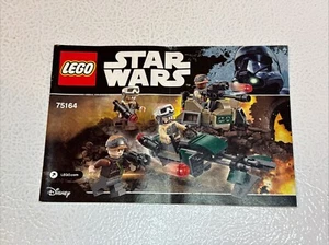 LEGO Star Wars: Rebel Trooper Battle Pack (75164) Instructions Only - Picture 1 of 3
