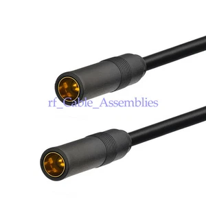 Universal DIN Female to Female Aerial Antenna Adapter Cable for FM AM Car Radio - Picture 1 of 3