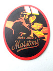 Vintage MARSTON'S  -  Make Mine a ... Cat No'384 Beer mat / Coaster