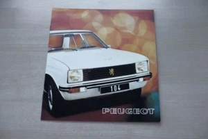 185496) Peugeot 104 Prospekt 1975 - Bild 1 von 1