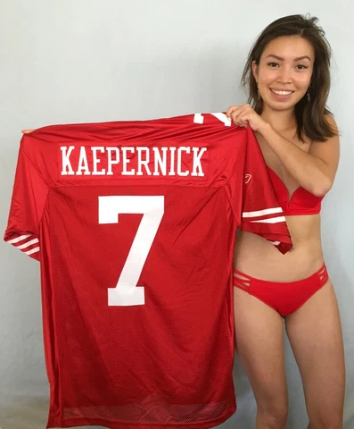 Colin Kaepernick 49ers 2011 ROOKIE 2012 authentic Reebok stitched red jersey NEW Cover