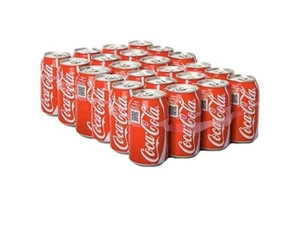 Coca-Cola 33cl 24 lattine coca-cola Per Feste Occasioni Bevanda - Foto 1 di 2