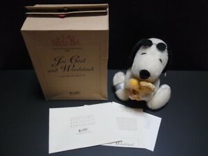 Steiff Peanuts Collection 2000 limited Joe Cool and Woodstock Snoopy (mn20)