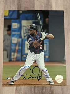 Denard Span Signed 8x10 Photo File COA Minnesota Twins Nationals Giants Rays A - Picture 1 of 1