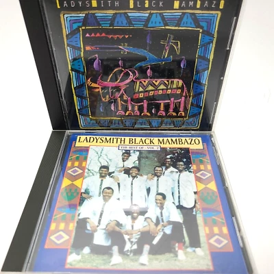 Ladysmith Black Mambazo CD Lot of 2 - Journey of Dreams & The Best of Vol 2 VG - Image 1 of 4