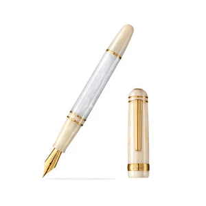 Laban 325 Fountain Pen in Snow - Broad Point - NEW in Original Box - Picture 1 of 1