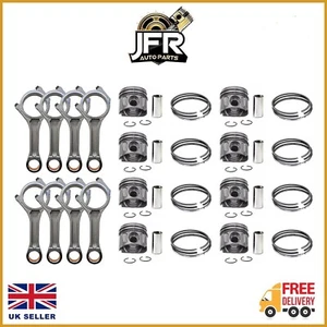 LAND ROVER 448DT CONROD & PISTONS 4.4 DIESEL RANGE ROVER IV L405 - SET OF 8 EACH - Picture 1 of 8