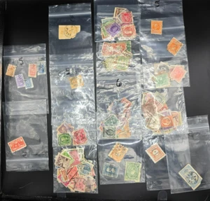 Rare & Early Mixed Foreign Stamps Off Paper World PENNY RED & More! - Picture 1 of 8
