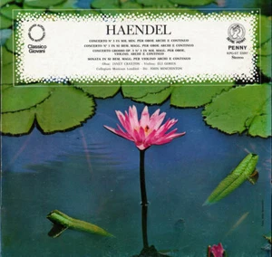 CRAXTON Oboe HANDEL Concertos Sonata COLEGIUM MUSICUM LONDON Penny RPGST-3097 - Picture 1 of 2