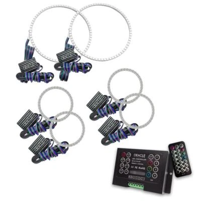 Juego de emisor de anillo de halo de faros Oracle - 2001 a través de se adapta a Nissan Frontier Col 2004 Foto 1 de 4