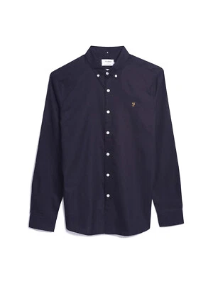 Farah Brewer Shirt F4WSB060 Blue Men SS25 - Image 1 of 4