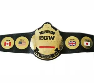 ECW World Television Heavy Weight Wrestling Championship Belt Replica Adult Size - Picture 1 of 5