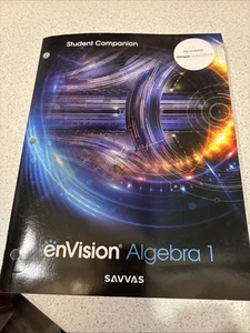 EnVision Algebra 1 Student Companion Savvas Learning Company - Picture 1 of 4