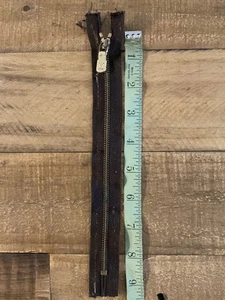 Louis Vuitton Metal LV Zipper Vintage Repair Reuse Replace 9“ inch Zipper - Bild 1 von 5