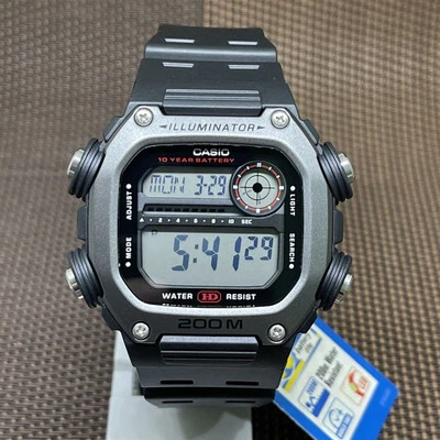 Orologio da uomo sportivo digitale Casio DW-291H-1A Youth Illuminator World Time - Immagine 1 di 4