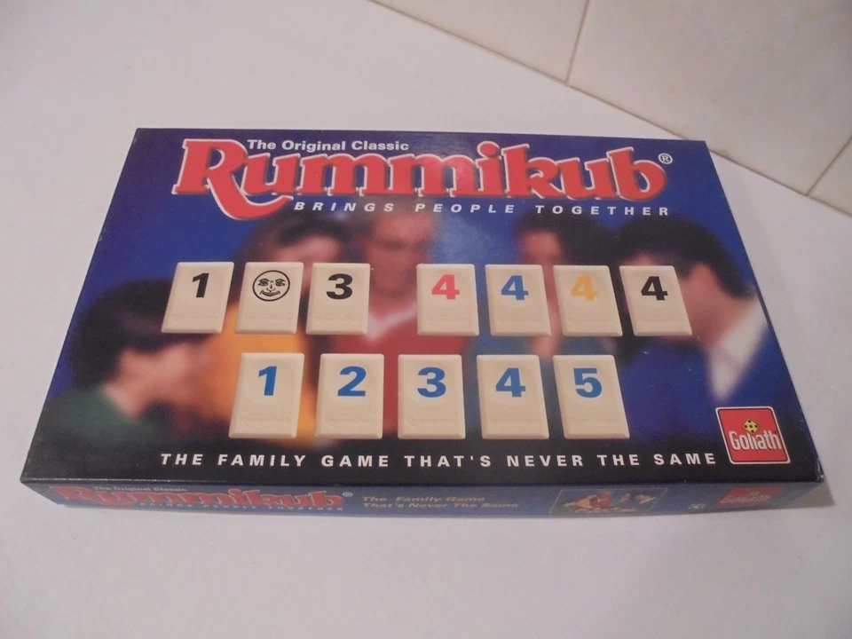 RUMMIKUB BOARD GAME BY GOLIATH  - 100% COMPLETE - Image 1 of 3