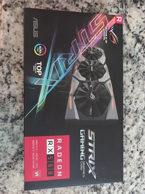 ASUS Radeon RX580 8GB Graphics Card ROG-STRIX-RX580-08G-GAMING - Image 1 of 4