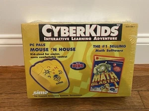 Rare Cyberkids Interactive Learning Adventure PC Pals Mouse ‘N House Software - Photo 1/3
