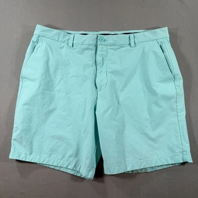 Мужские шорты для гольфа Vineyard Vines On The Go Performance 40 цвет Mint Green Chino - Изображение 1 из 4