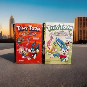 DVD Tiny Toon Adventures Set Complete Season 1 (Volume 1 & 2) NEW SEALED - Imagen 1 de 10