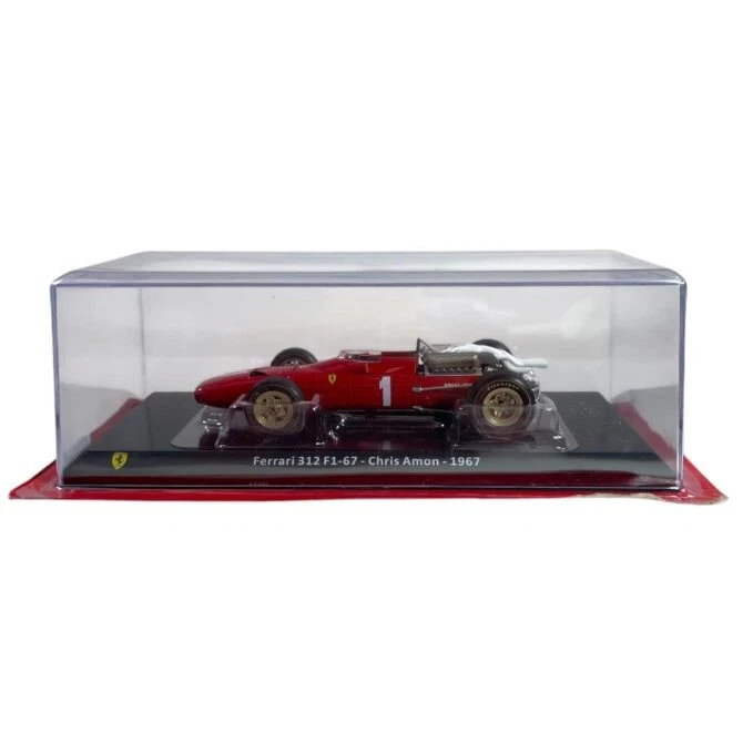 Modellino F1 Ixo Models 1/24 Ferrari 312 F1-67 1967 #1 C. Amon - Immagine 1 di 1