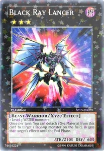 Black Ray Lancer (Starfoil) Star Foil Star Pack 2013 YuGiOh Card - Picture 1 of 1