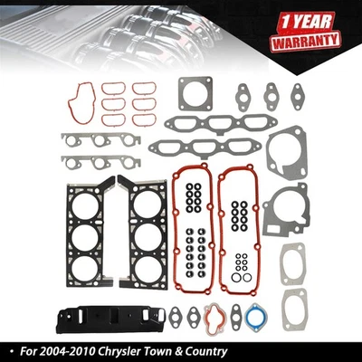 Juego de juntas de culata aptas para Chrysler Town&Country 2004-10 Volkswagen Routan 2009-10 Foto 1 de 4