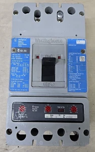 Westinghouse KD3400F Industrie-Leistungsschalter 400 Ampere 3-polig 600 Vac 350A Auslösung - Bild 1 von 6