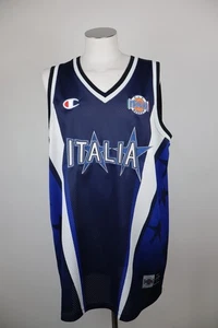 Champion FIP Tank Top Basketball Italy Shirt Man Size 3XL Vintage Sport Jersey - Picture 1 of 8