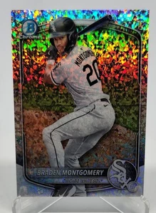 2025 Bowman Braden Montgomery Speckle Refractor BCP-132 Chicago White Sox - Picture 1 of 2
