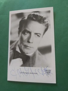 Johannes Heesters  ,   Fernsehen , Kino, Schauspieler ,  Autogrammkarte  - Picture 1 of 2
