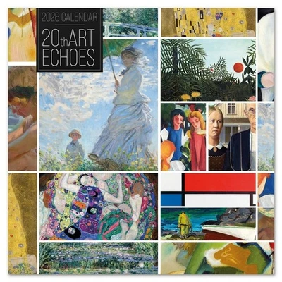 Calendrier mural Erik, Art du XXe siècle 30x30cm (2026) - Photo 1/4