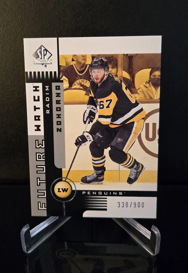 #'ed/900 🔥 RADIM ZOHORNA RC 2021-22 SP Authentic 2001-02 Retro Future Watch - Image 1 of 2