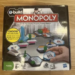 U-BUILD MONOPOLY Board Game 2010 - Picture 1 of 4
