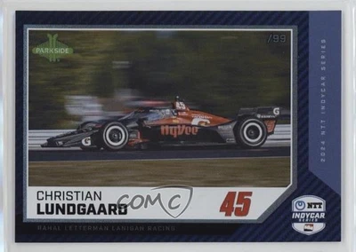 2024 Parkside NTT IndyCar Premier Edition /99 Christian Lundgaard #16 Rookie RC - Image 1 of 2