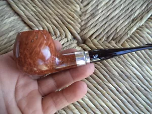 PIPA VIKING N 39 PIPE PFEIFE MADE IN ITALY NATURAL SMOOTH NUOVA 2 SCELTA - Bild 1 von 1