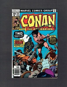 Conan the Barbarian #84 Marvel Comics Bronze Age 1977 VF+ Zula Appearance - Bild 1 von 2