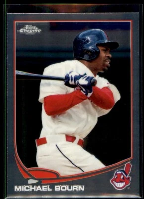 2013 Topps Chrome  Michael Bourn  #74 Cleveland Indians - Image 1 of 2
