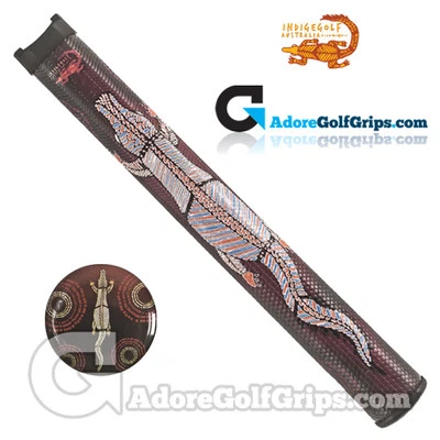 TourMARK Indige Golf Outback Range Jumbo Puttergriff - The Croc + GRATIS Band